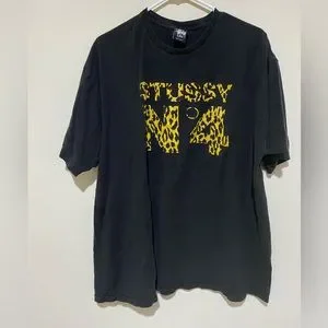 STUSSY N°4 Stussy No.4 Tee Black Men's - SS23 - US